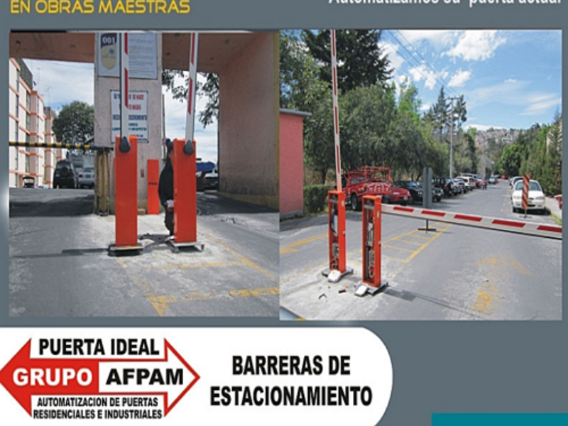 Barrera de Estacionamiento CDMX