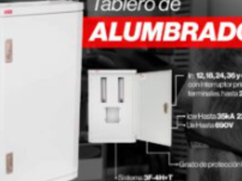 TABLERO DE ALUMBRADO CDMX