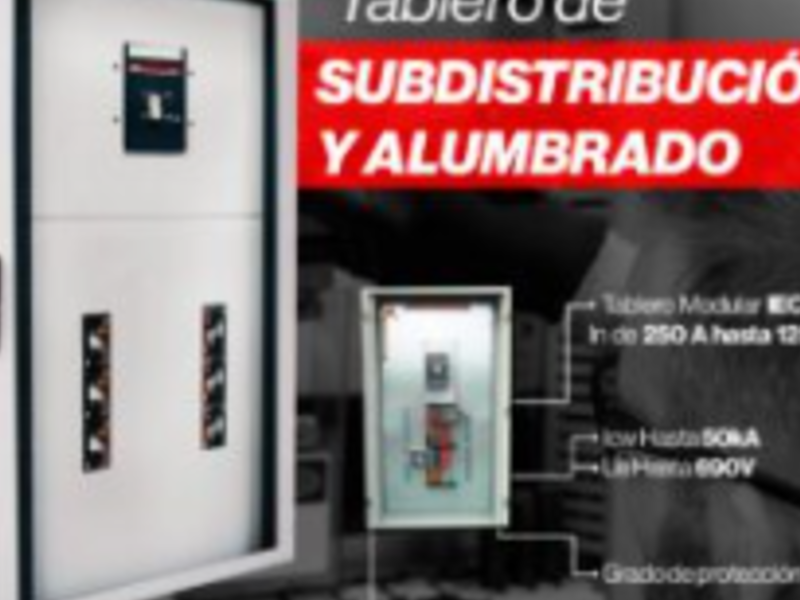TABLERO DE SUBDISTRIBUCIÓN Y ALUMBRADO CDMX