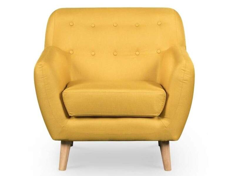 Sillón estilo moderno en tela Mexico 