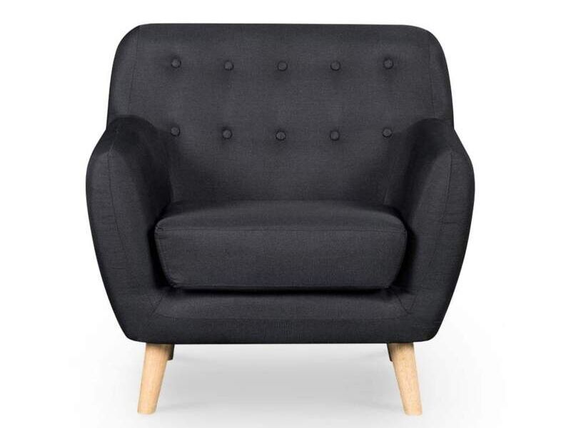 Arthur - Sillón estilo moderno en tela  Mexico 