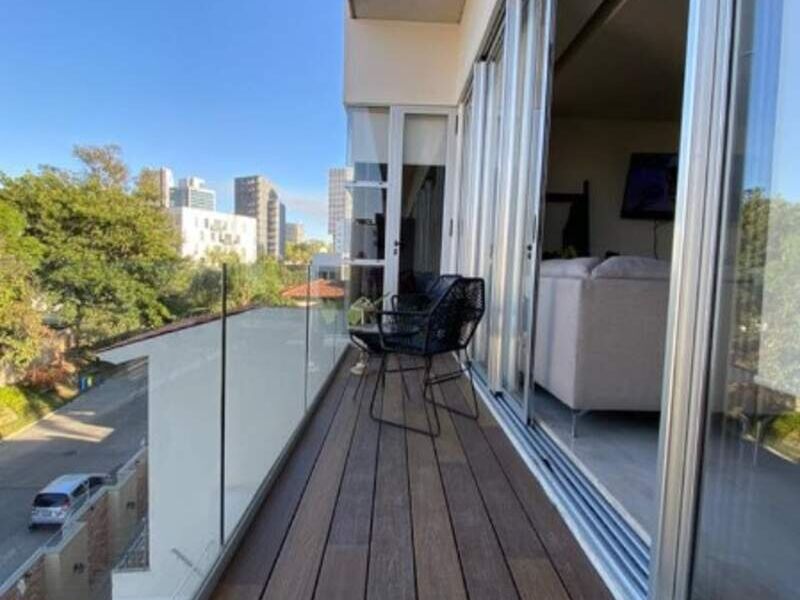 Deck rectangular para balcón Guadalajara 