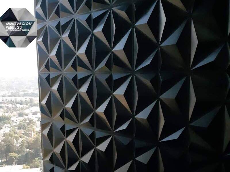 Panel 3d triangulo 