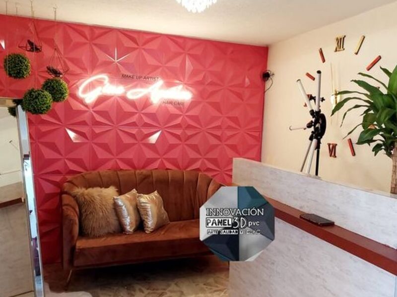Panel 3d diamante rosa 