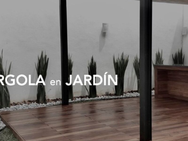 Pérgola para jardín Monterrey