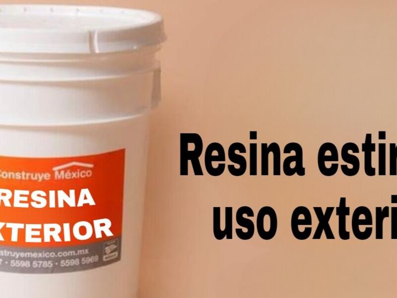 Resina estireno CDMX 
