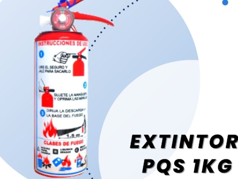Extintor  PQS 1kg en Zaragoza