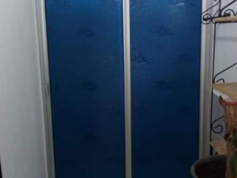 Cancel de baño azulado SCANIA en Tonalá