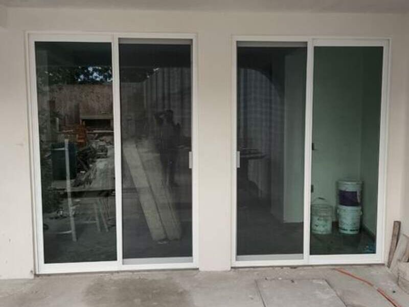 Puertas corredizas de vidrio en Juarez 