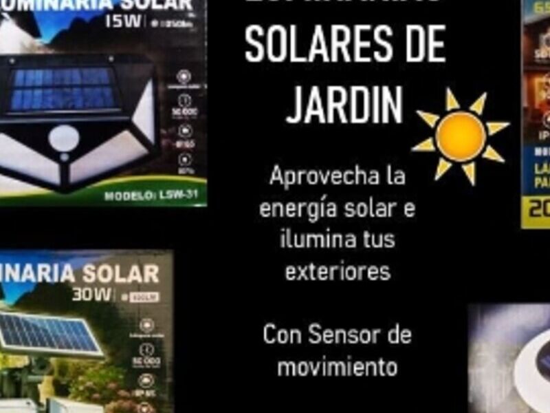 Lamparas de Jardín 