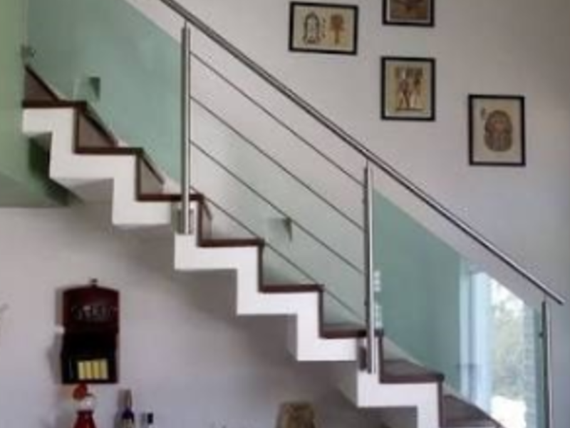 Barandal de vidrio templado Cancún 