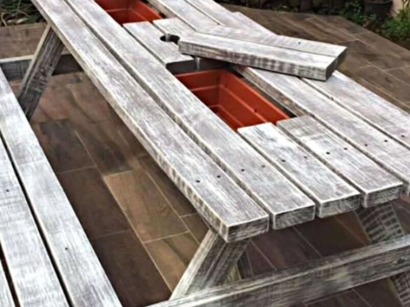 Banca para patio Mexdecking Monterrey