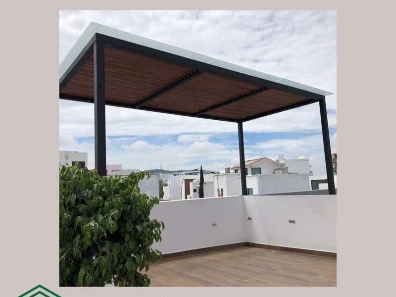 Pérgola intercalada Querétaro 