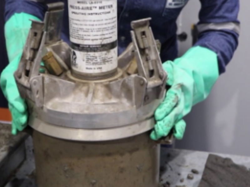Prueba de concreto