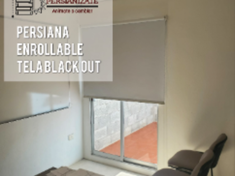 Persiana Enrollable tela Blackout MX