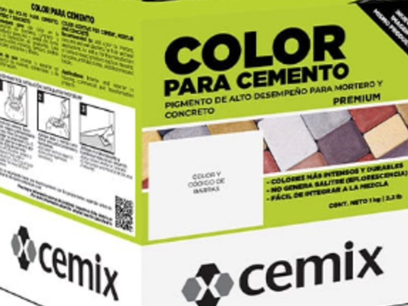 Pigmento cemento Morelia