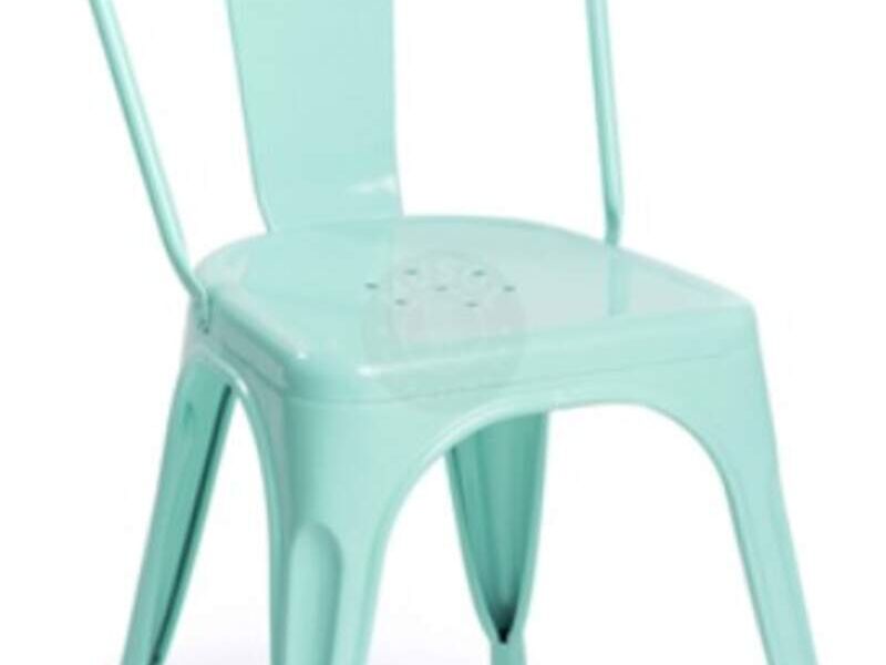 Silla tubular celeste Musol Zapopan