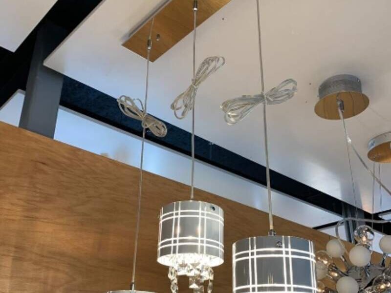 Colgante 3 luces