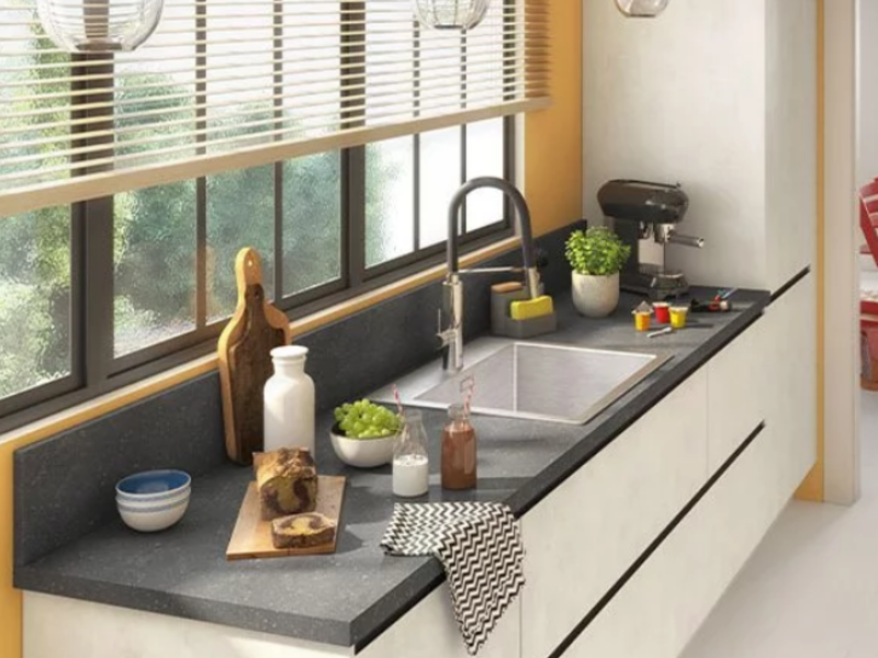 Cocina Clara Hormigón La Paz