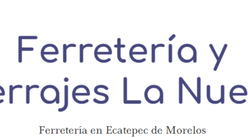 Ferretería y herrajes la nueva