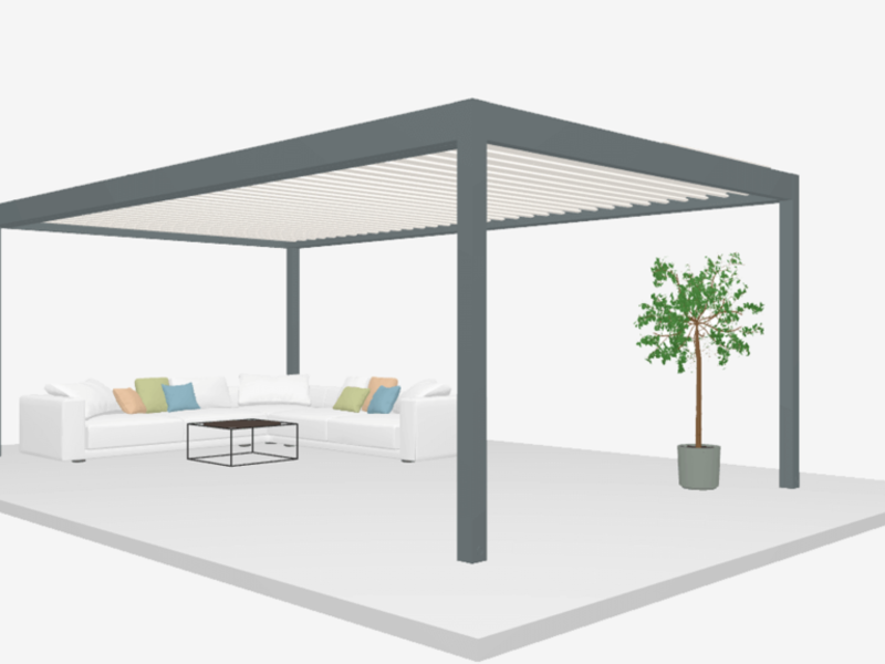 Pérgola aislada CDMX