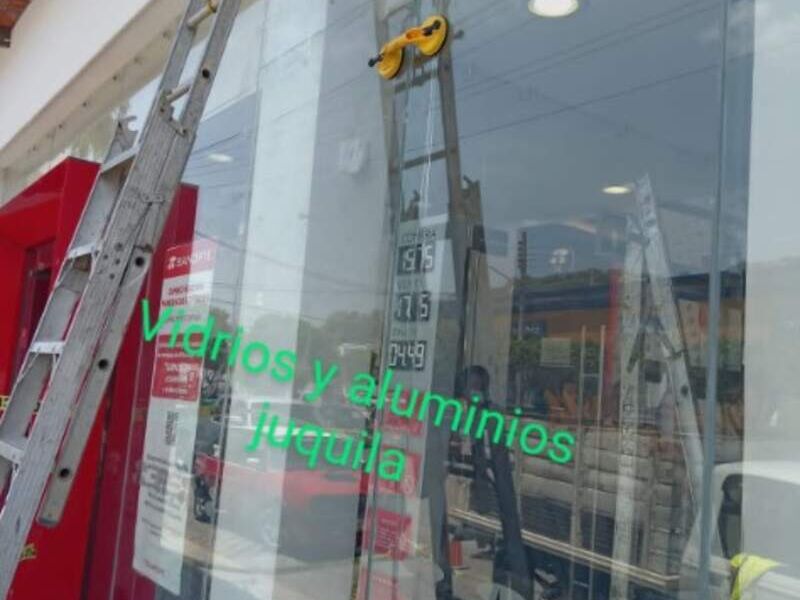 cancel de vidrio en Tehuantepec
