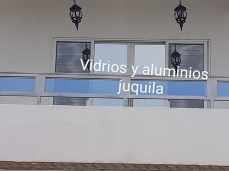 Balcon de aluminio en Tehuantepec
