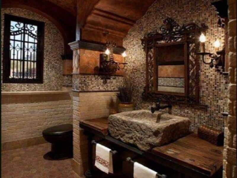 Baño Colonial Mexico