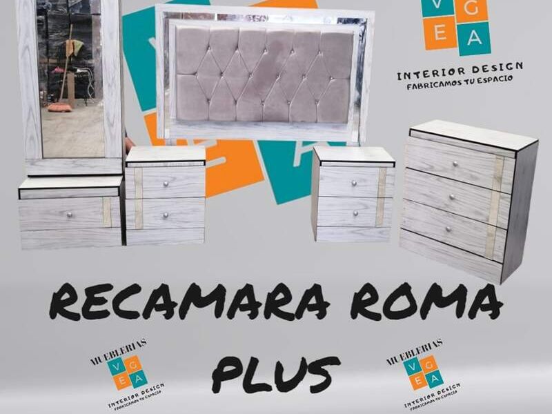 Recamara Roma Plus Matrimonial 