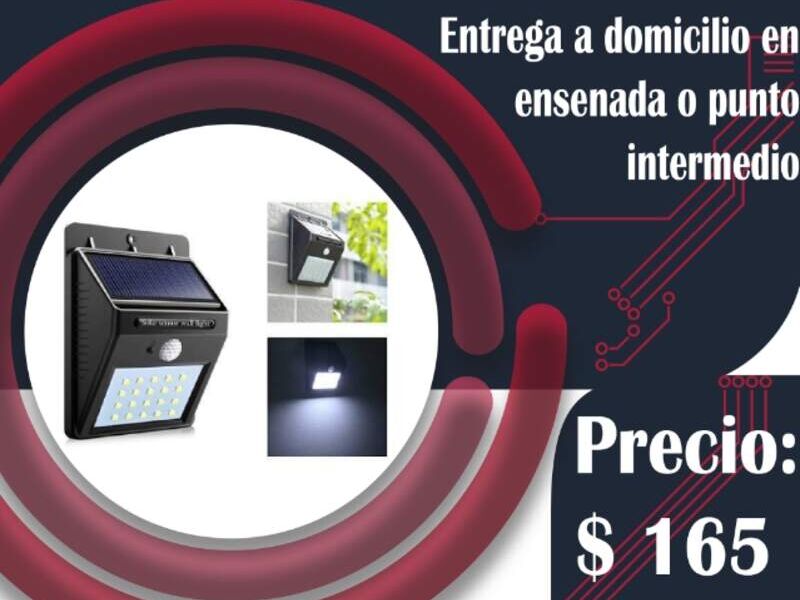 Lampara Solar Simple
