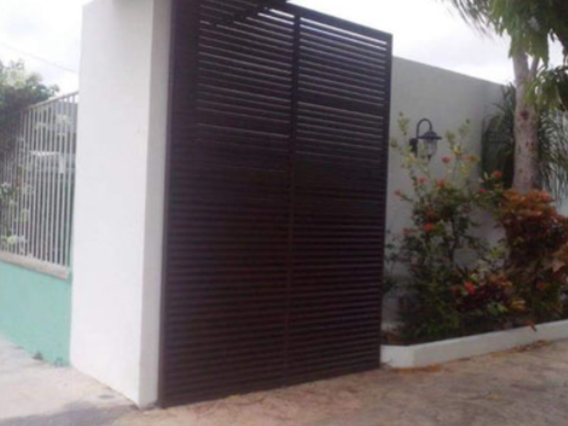 Portones de acero en Merida