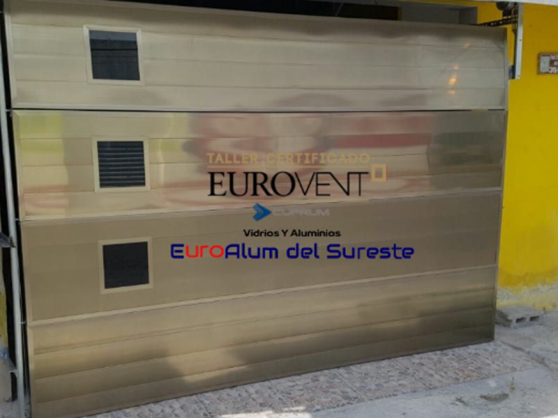 Porton de aluminio S en Merida