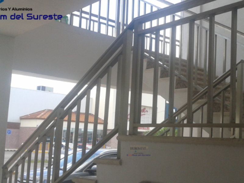 Barandal de acero D inoxidable en Merida