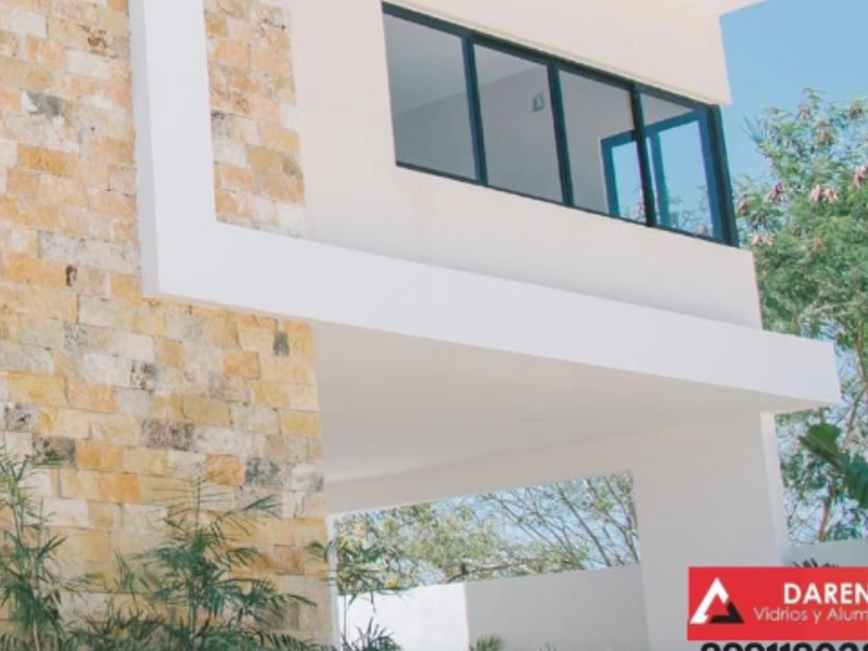 Ventanas de aluminio en Merida