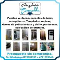 Aluminio Y Vidrio "Esmeralda"