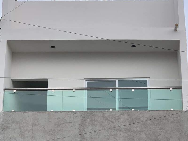 Barandal de cristal Vidrio y aluminio Aludyl