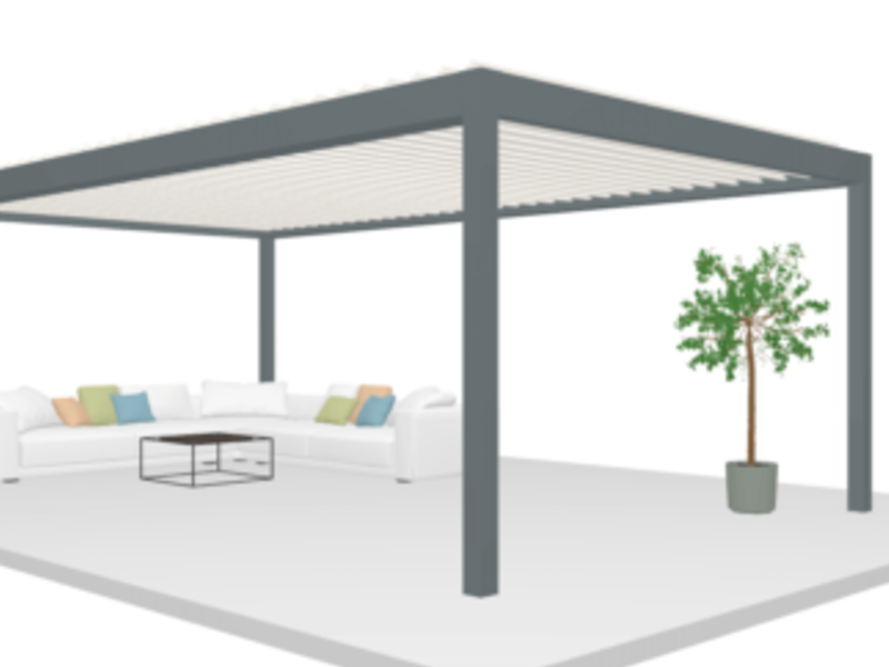 Pérgola para jardin Guadalajara 