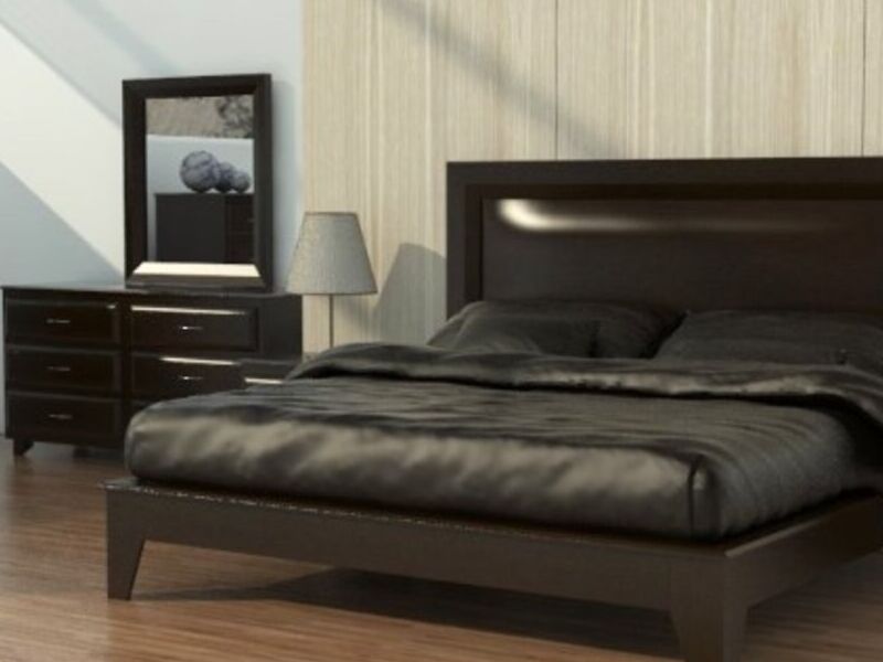 Cama de madera Garza MF Monterrey