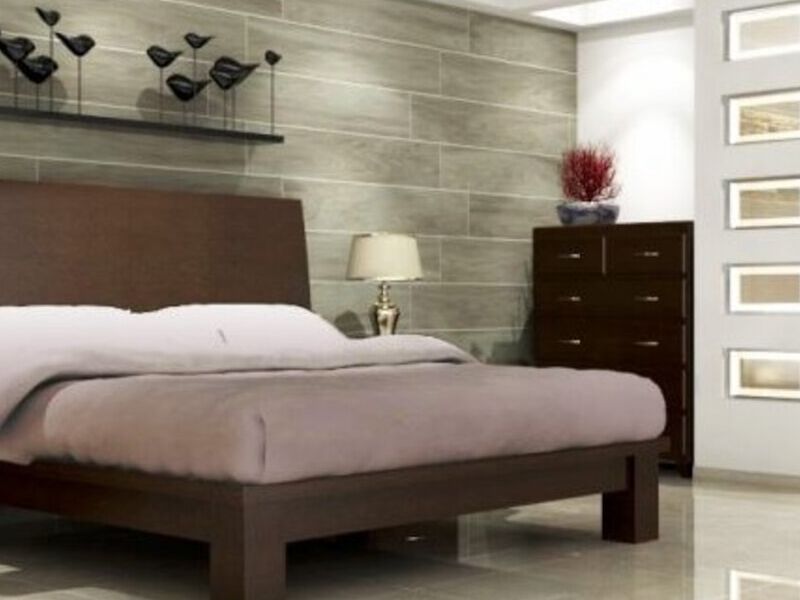 Cama café de dos plazas Garza MF Monterrey
