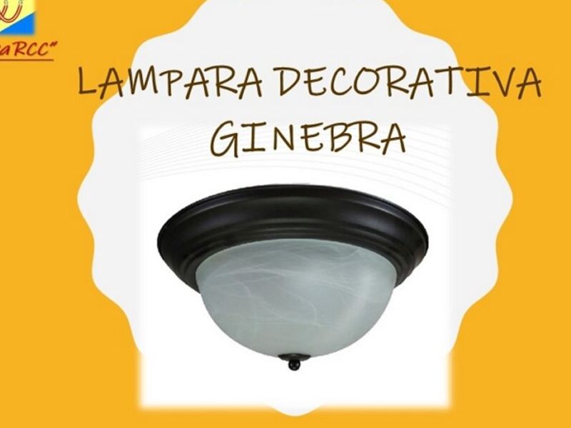 Lampara Decorativa Ginebra 