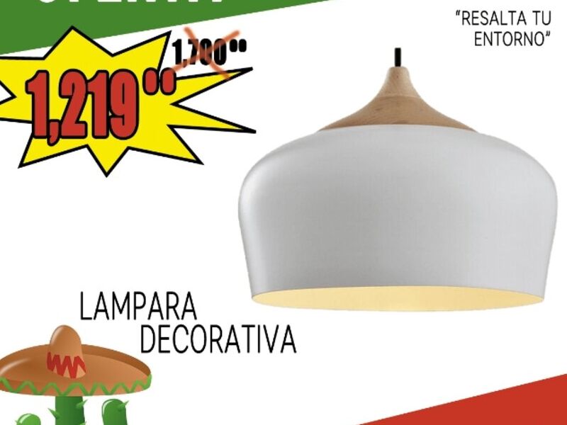 Lampara decorativa 