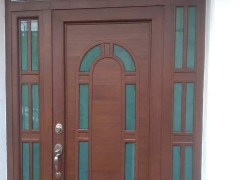 PUERTA DE MADERA EN MEXICO
