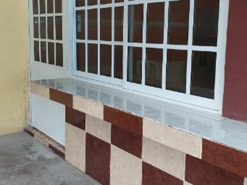 ventanas cuadriculadas en Oaxaca