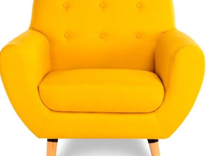 Sillón amarillo 1 plaza Juárez 