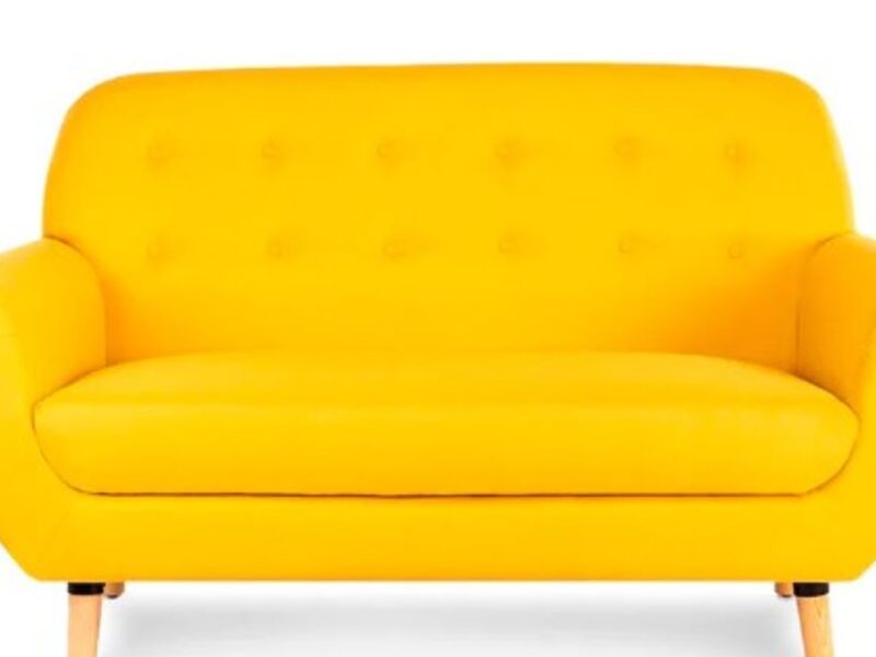 Sillón amarillo 2 plaza Juárez 