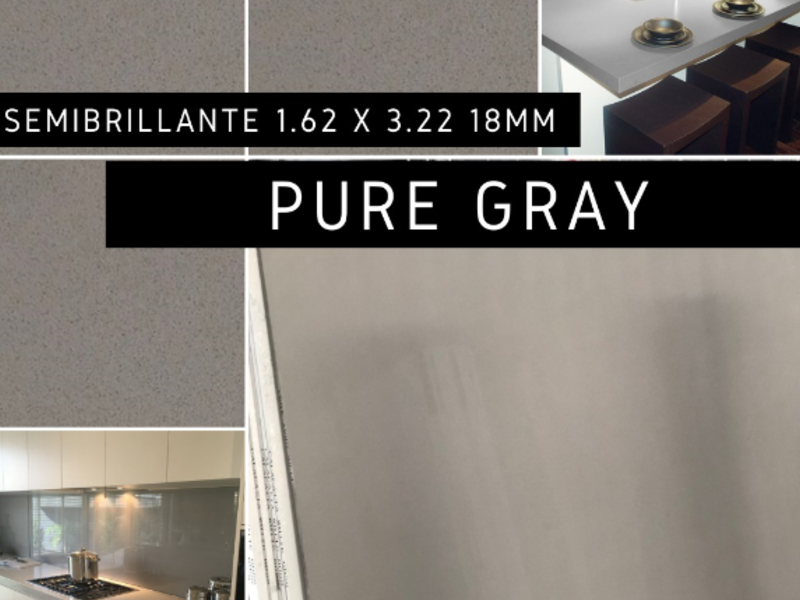 Cuarzo pure gray Monterrey Nuevo León