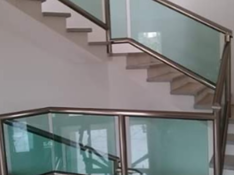 Barandal de vidrio tintex CDMX