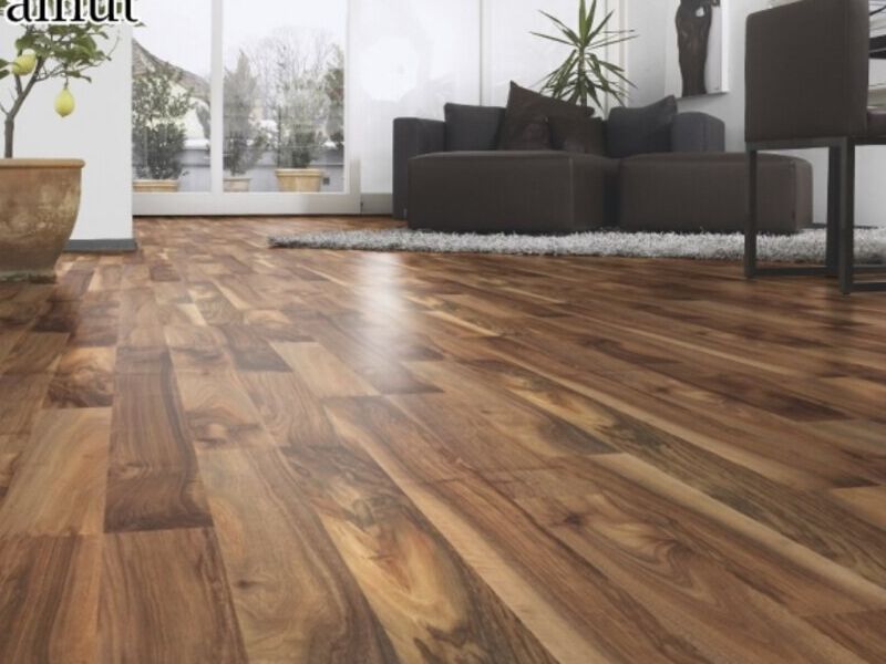Piso laminado Walnut Iztacalco