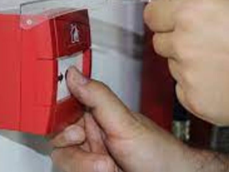 Alarma de incendios en CDMX