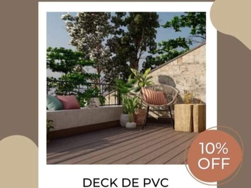 Deck de pvc CDMX